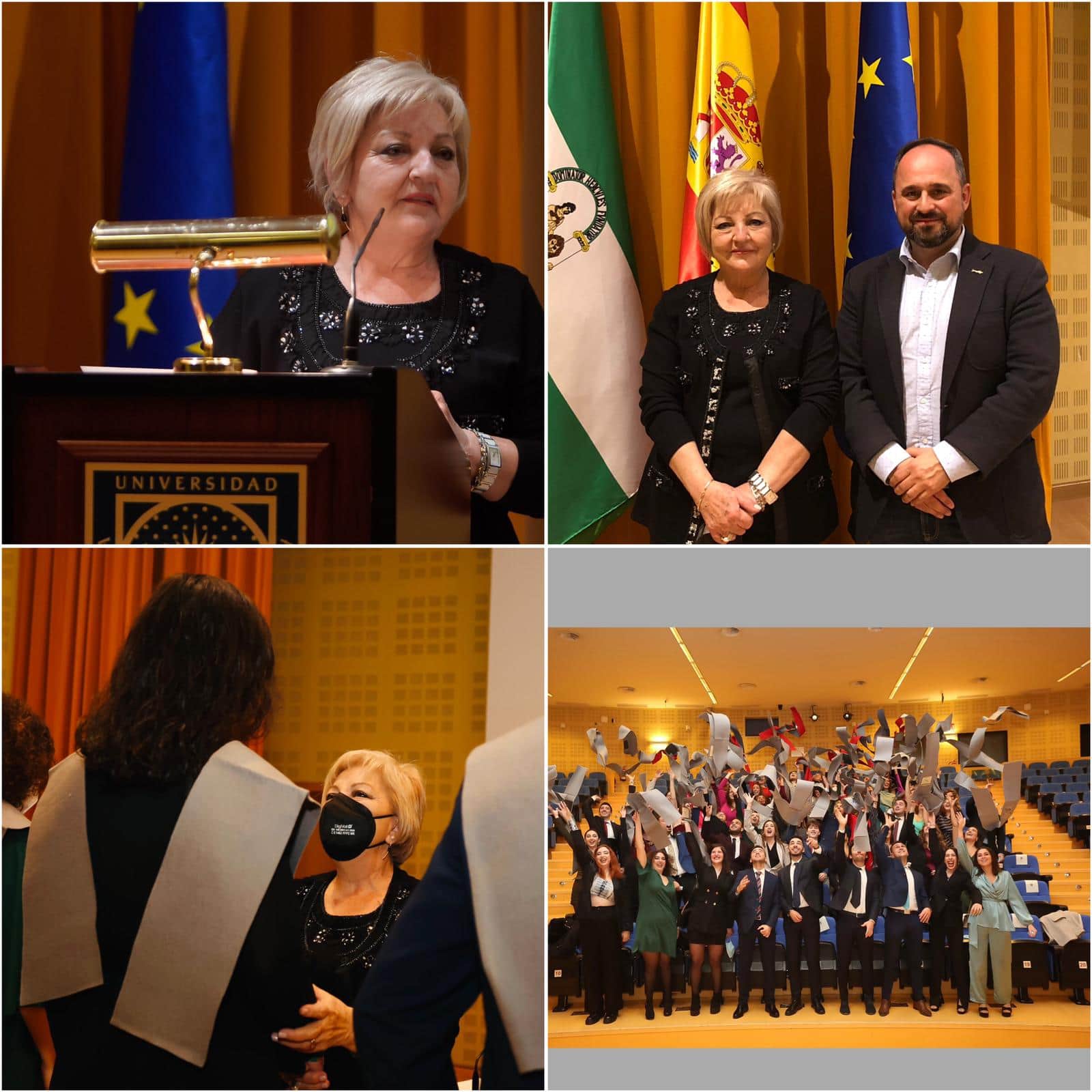 acto graduacion Carmen Balfagón y Ramón Chippirrás apadrinan el Acto de Graduación de la Universidad Pablo de Olavide acto graduacion Carmen Balfagón y Ramón Chippirrás apadrinan el Acto de Graduación de la Universidad Pablo de Olavide