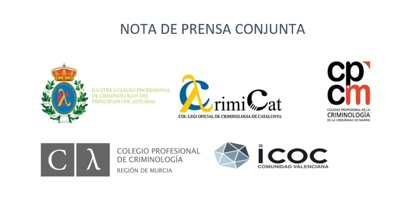 img2 Colegios de Criminología se unen para crear el Consejo General e impulsar una Ley que regule el marco jurídico de la profesión img2 Colegios de Criminología se unen para crear el Consejo General e impulsar una Ley que regule el marco jurídico de la profesión