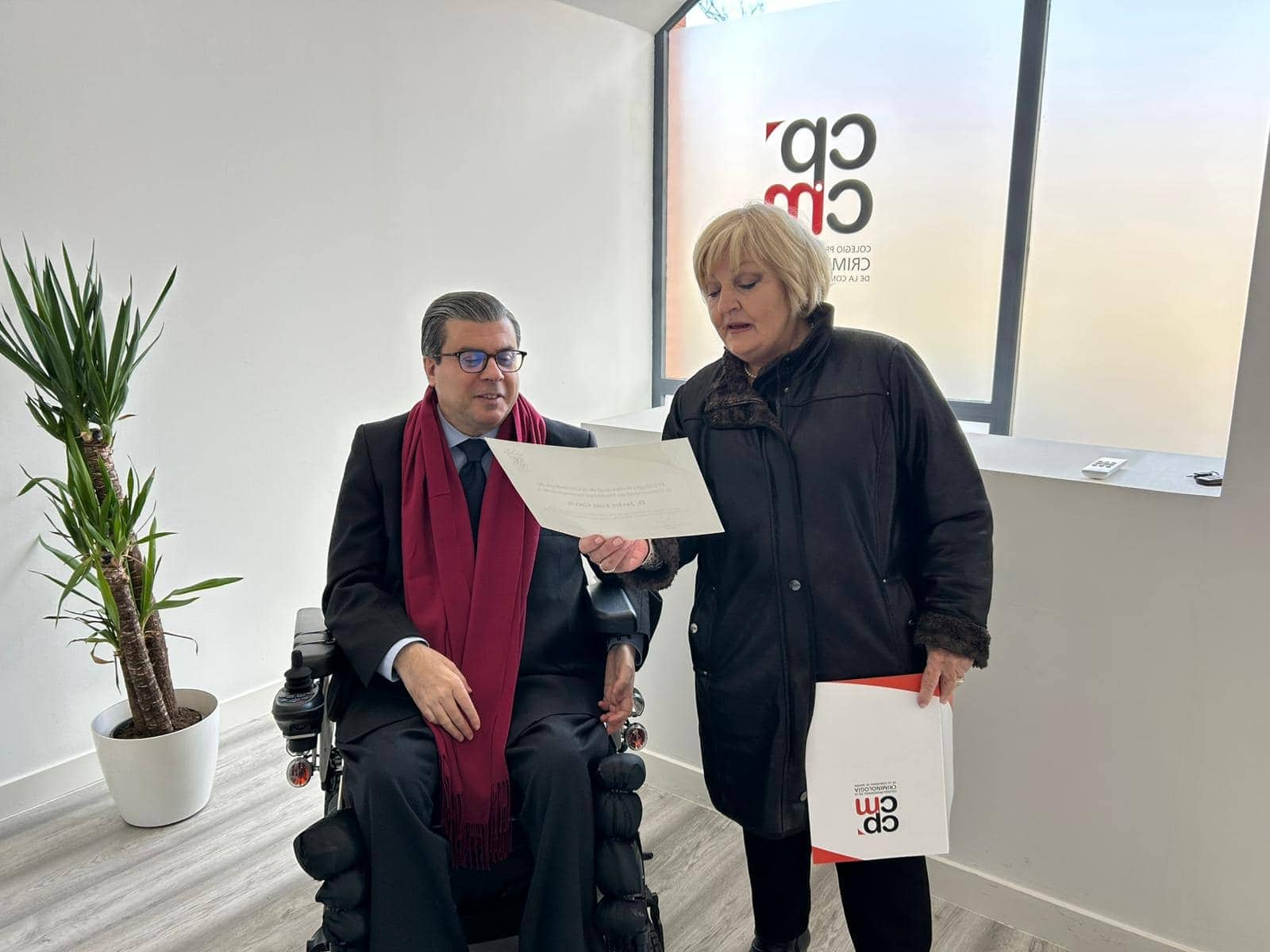 Javier Font Premio Criminología cpcm